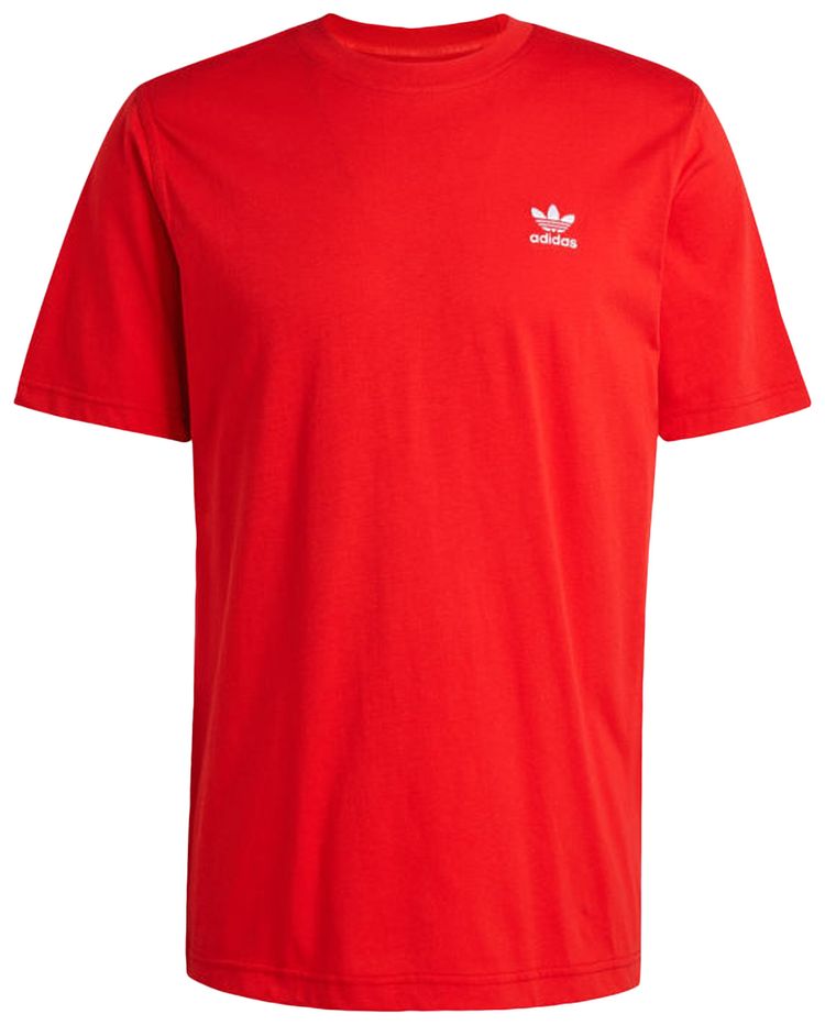 Adidas Trefoil Essentials Tee Better Scarlet
