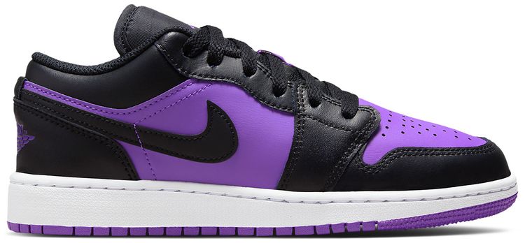 Air Jordan 1 Low Purple Black