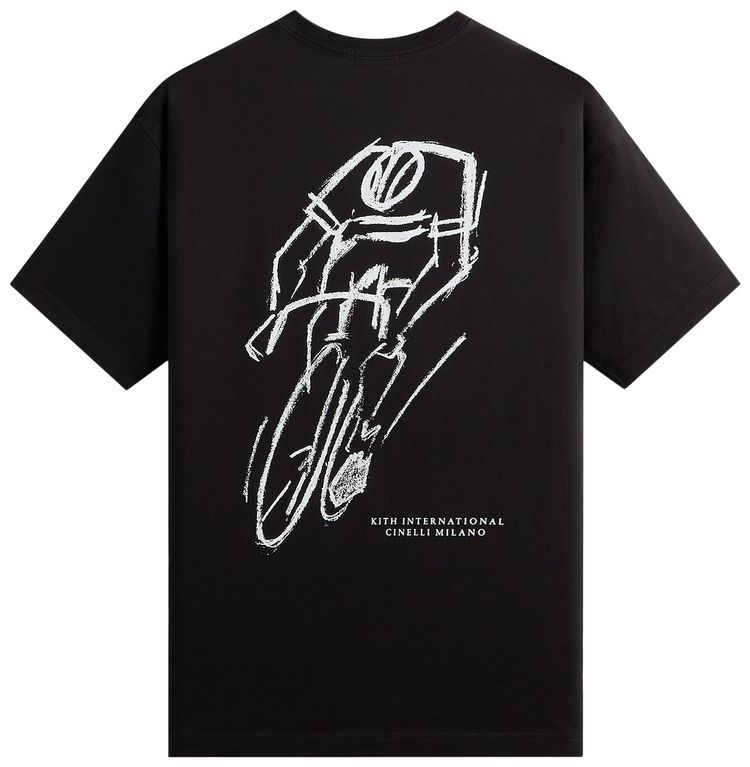Kith For Cinelli Ciclismo Tee Black