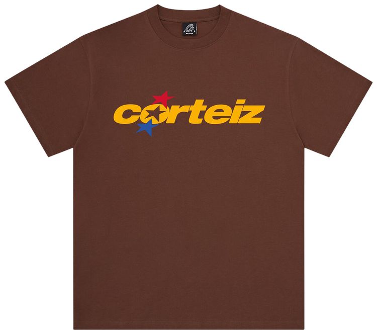 Corteiz Stars Tee Brown