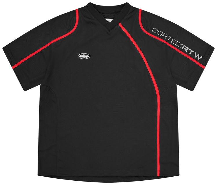 Corteiz Touring Jersey Black