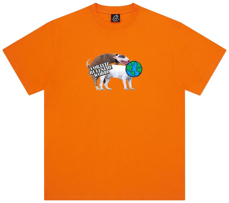 Corteiz Doggy Tee Orange