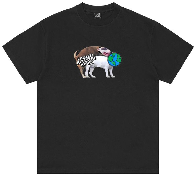 Corteiz Doggy Tee Black