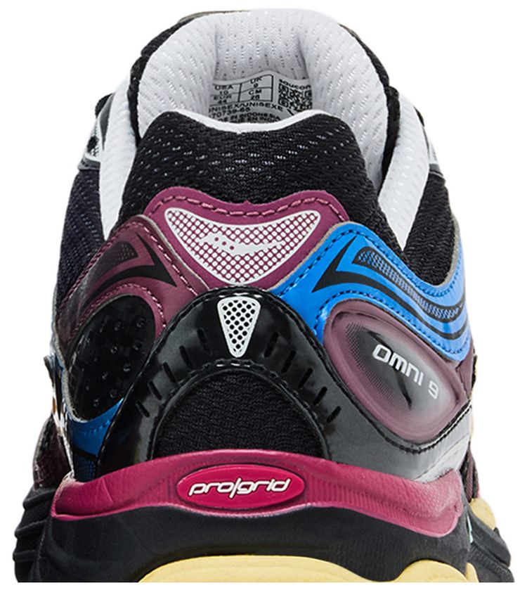Saucony ProGrid Omni 9 Multi Color Black Foot Locker Exclusive
