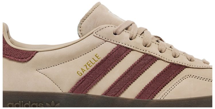 adidas Originals Gazelle Indoor Trace Khaki Fox Brown Cloud White