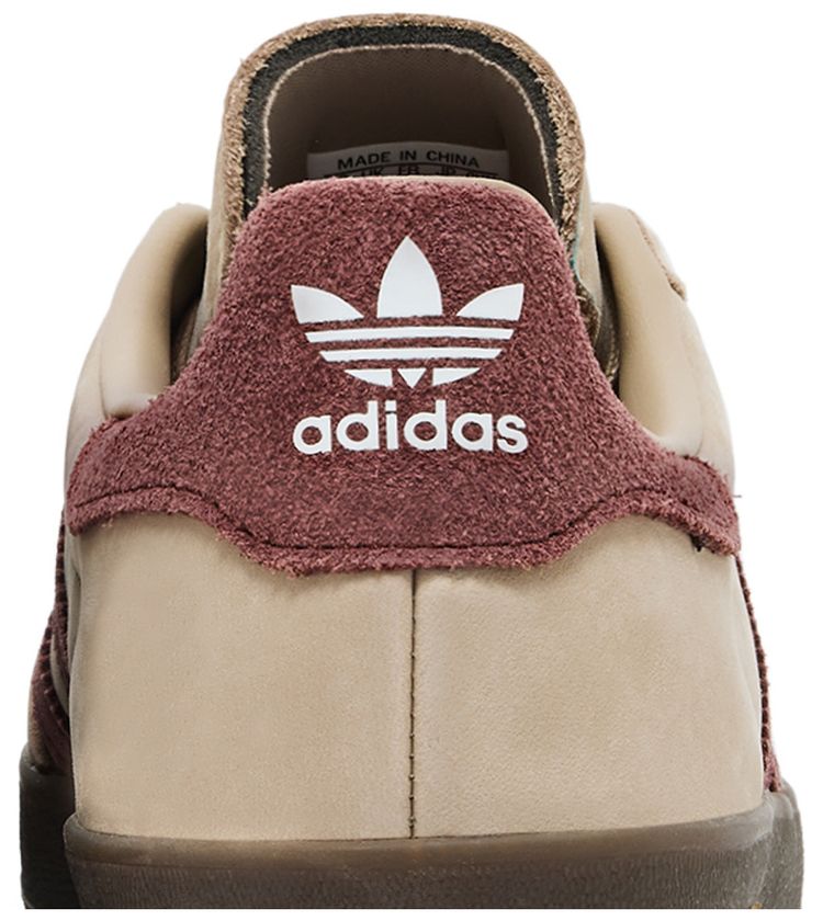 adidas Originals Gazelle Indoor Trace Khaki Fox Brown Cloud White