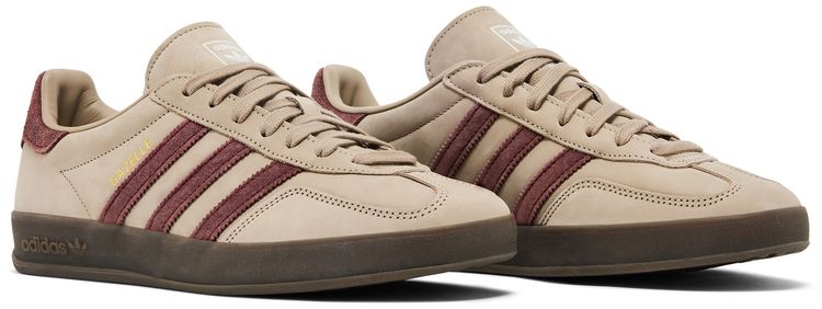 adidas Originals Gazelle Indoor Trace Khaki Fox Brown Cloud White