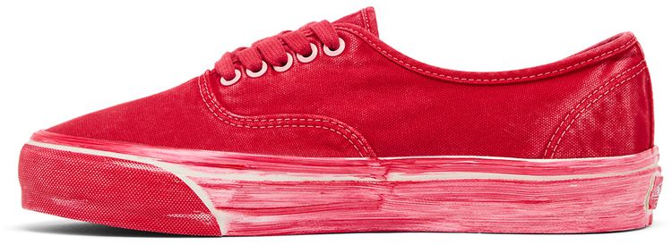 Vans Premium Authentic 44 Tomato Puree Red Dip Dyed