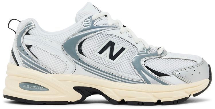New Balance 530 Silver Metallic Black Cement