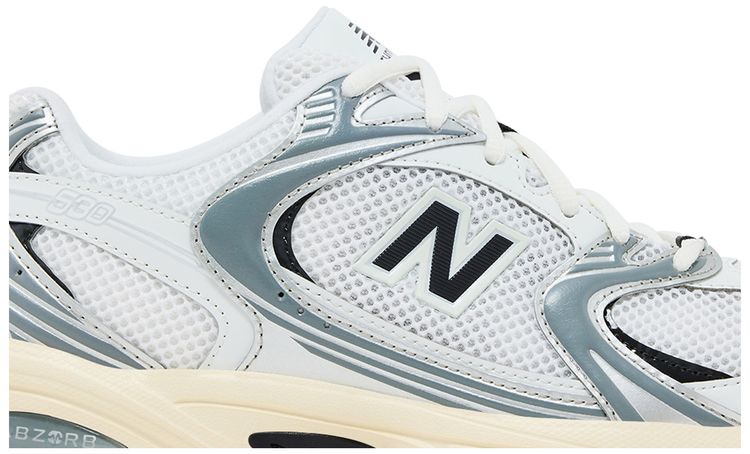 New Balance 530 Silver Metallic Black Cement