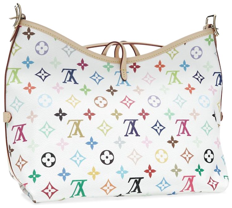Louis Vuitton x Takashi Murakami CarryAll PM WhiteMulticolor