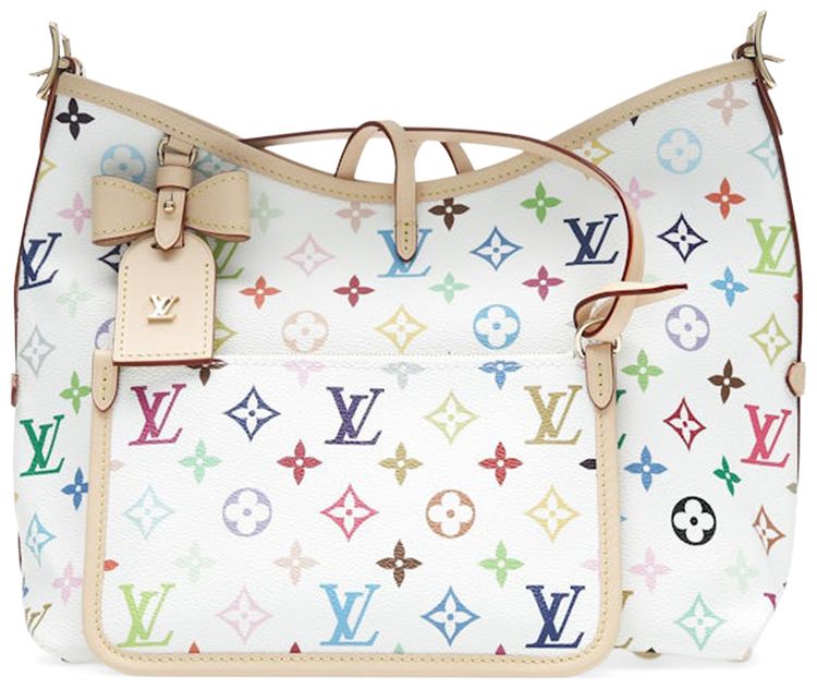 Louis Vuitton x Takashi Murakami CarryAll PM WhiteMulticolor