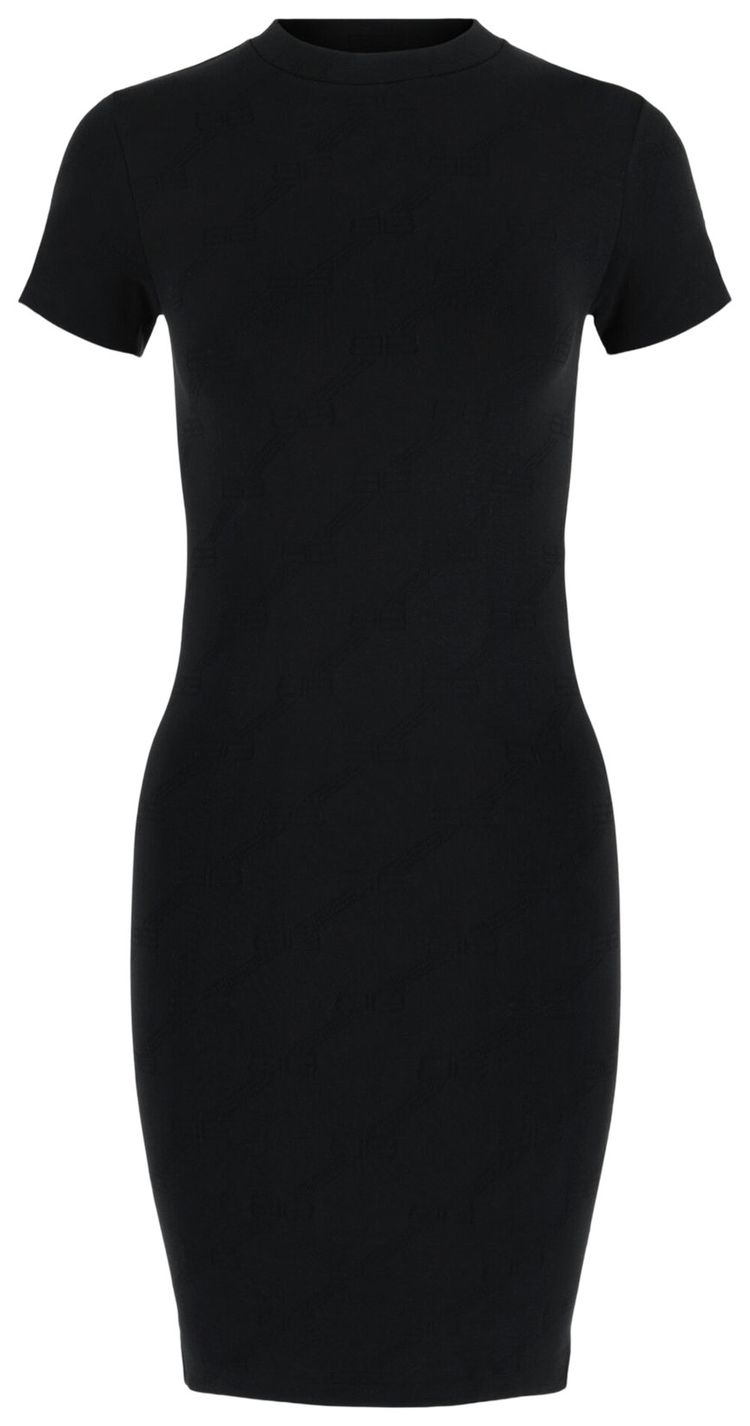 Balenciaga Swim Mini Dress Black