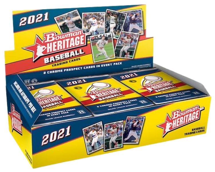 2021 Bowman Heritage Baseball Hobby Box