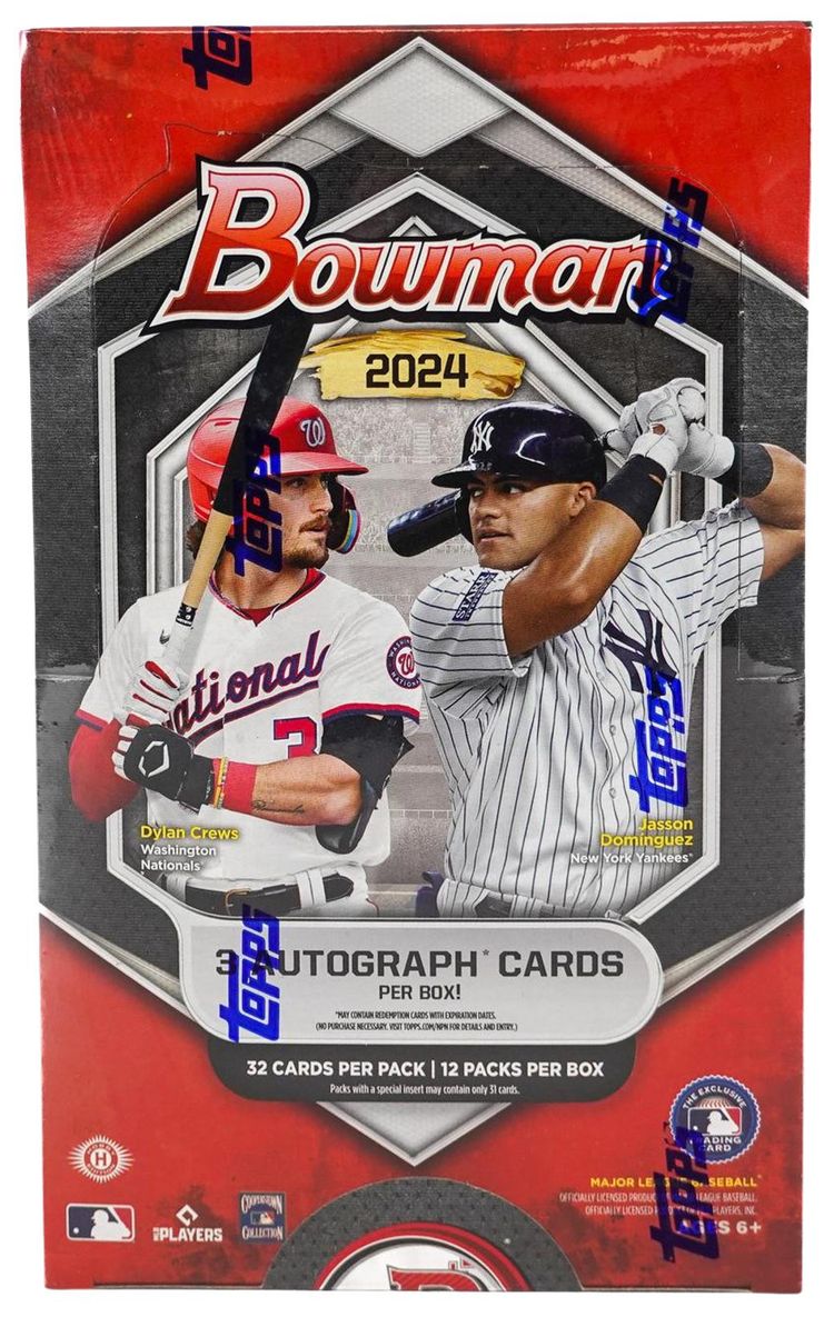 2024 Bowman Baseball Jumbo Hobby Box