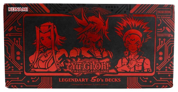 Yu Gi Oh Legendarys 5Ds Deck Box