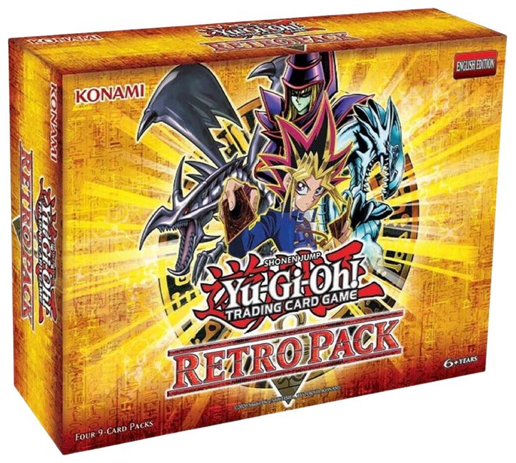 Yu Gi Oh Retro Pack RP01 Box 4 Pack