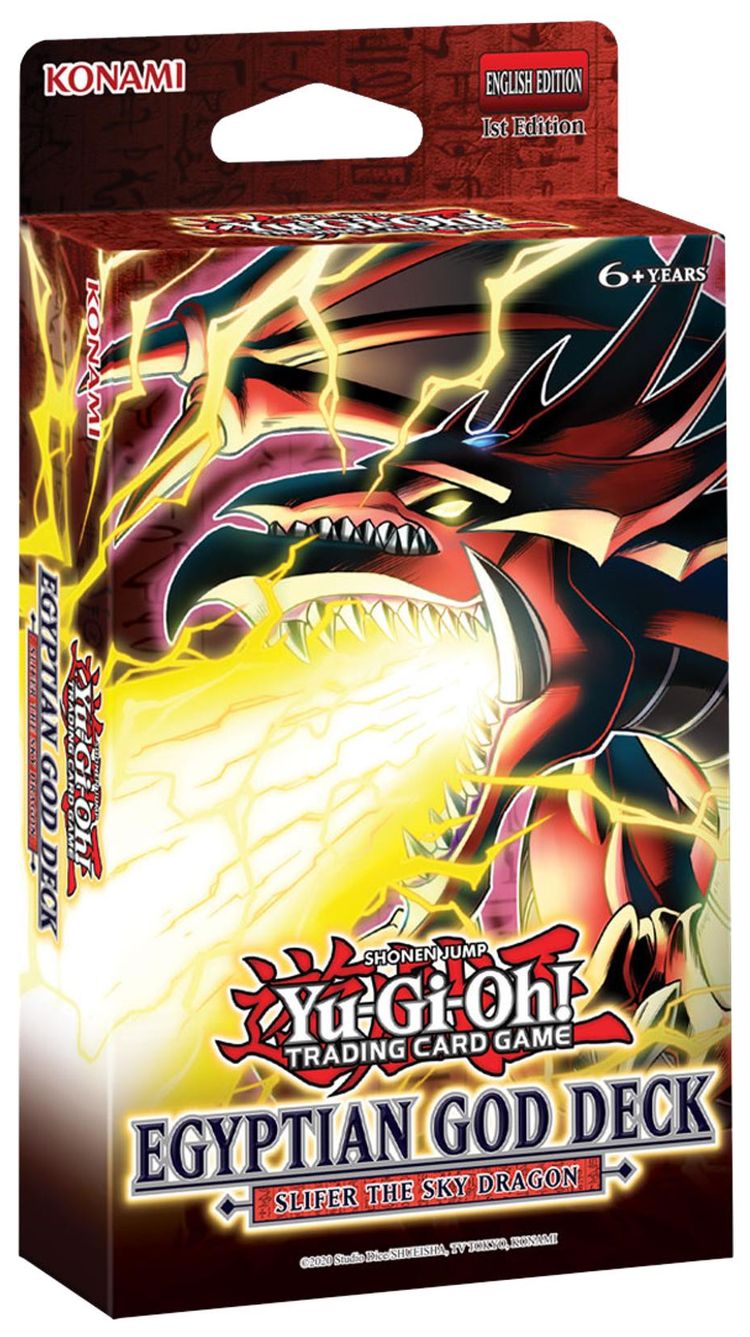 Yu Gi Oh Egyptian God Slifer Structure Deck