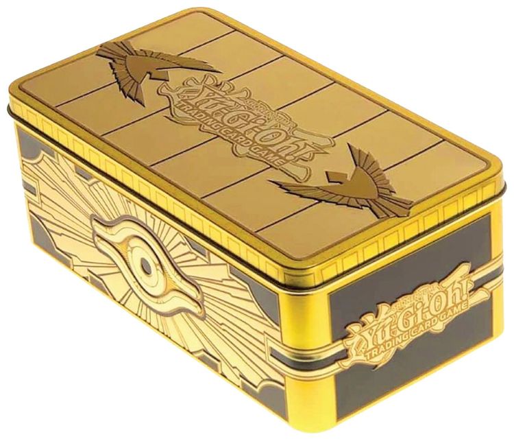 Yu Gi Oh Gold Sarcophagus Tin Collectable Tin