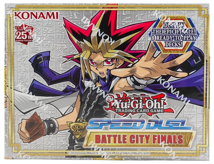 Yu Gi Oh Speed Duel Battle City Finals Box