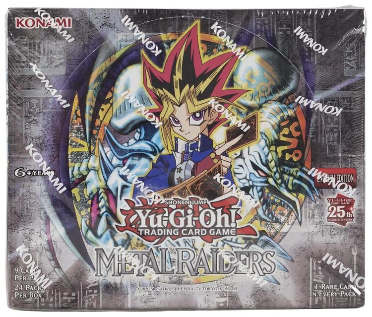 Yu Gi Oh Metal Riders 25th Anniversary Edition Booster Box