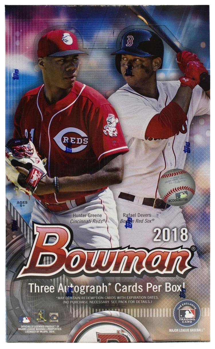 2018 Bowman Baseball Hobby Jumbo Box