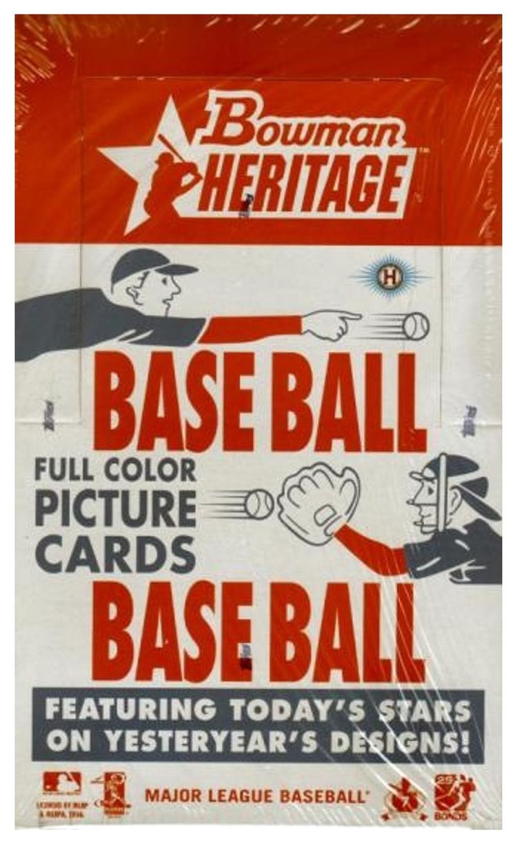 2006 Bowman Heritage Baseball Hobby Box