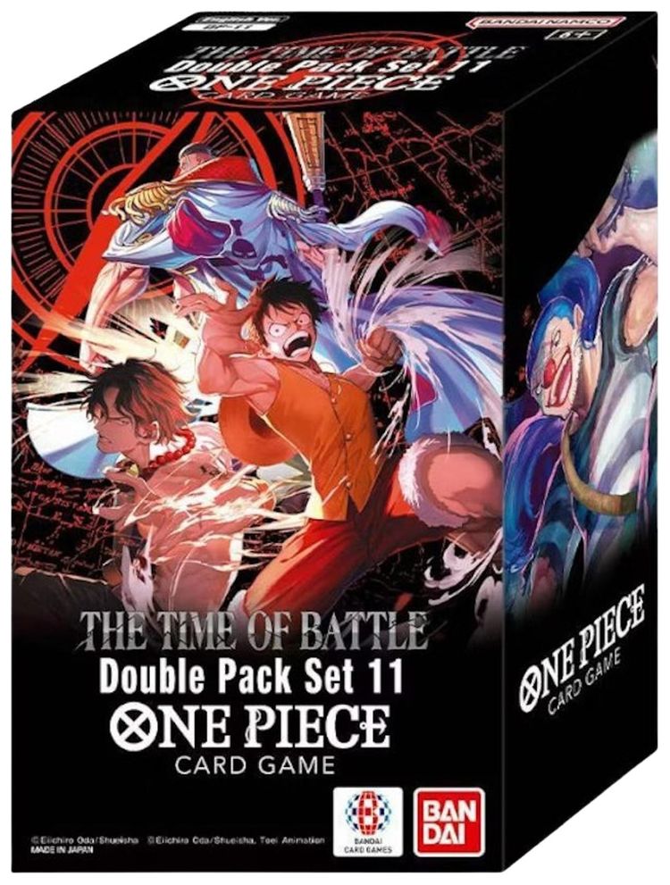 Bandai One Piece Card Game The Time of Battle Double Pack Set 1