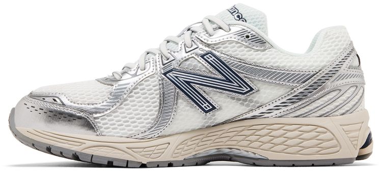 New Balance 860v2 White Silver
