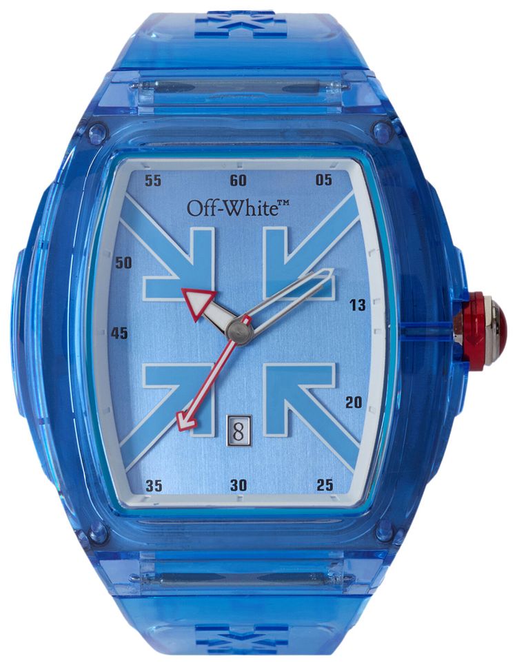 Off White Beat Synthetic Watch Blue