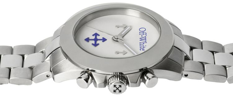 Off White Reset Chronograph Watch Stainless Steel