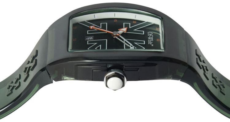Off White Beat Synthetic Watch Green