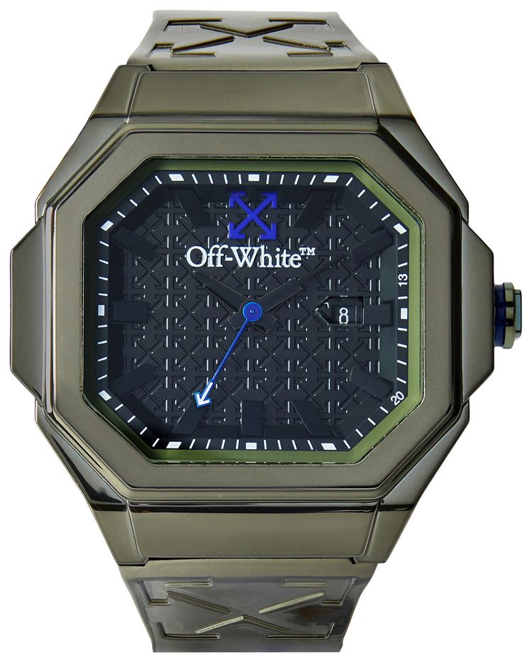 Off White Alt Synthetic Watch Green