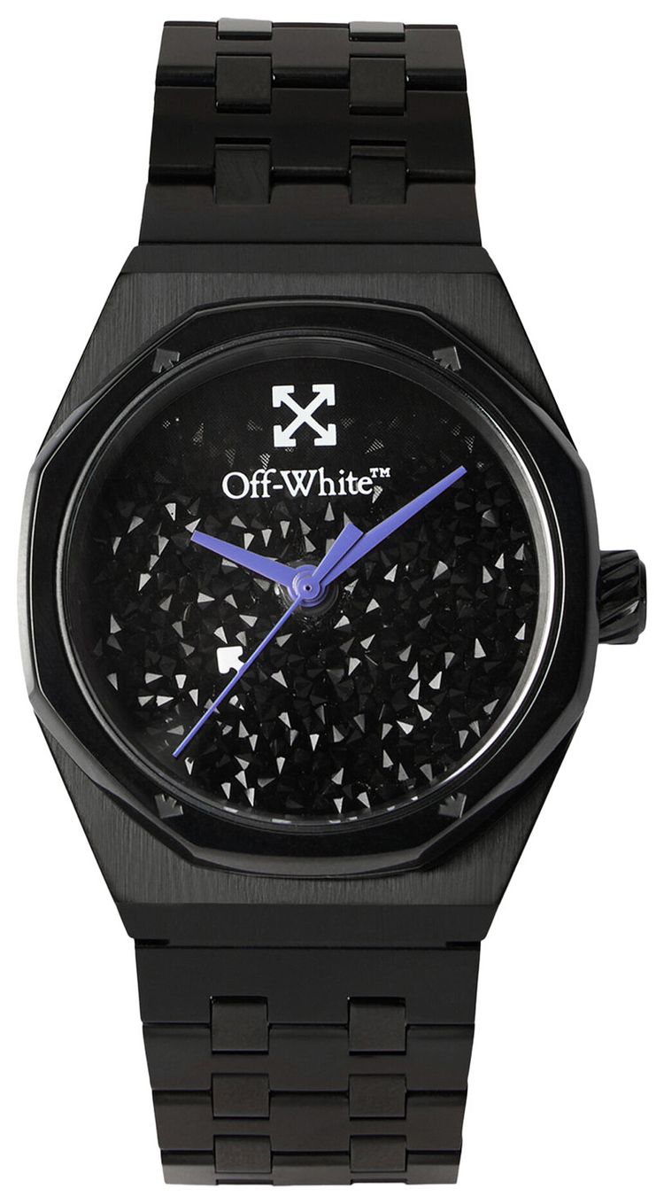 Off White Dust Bracelet Watch Black