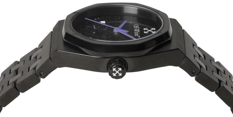 Off White Dust Bracelet Watch Black