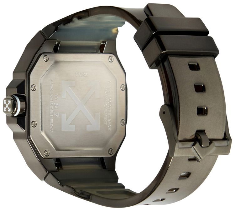 Off White Alt Synthetic Watch Grey