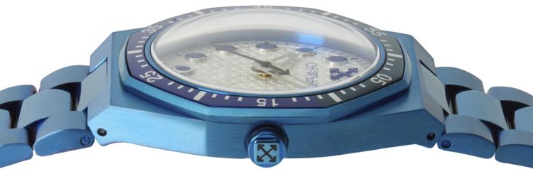 Off White Dry Mode Bracelet Watch Blue
