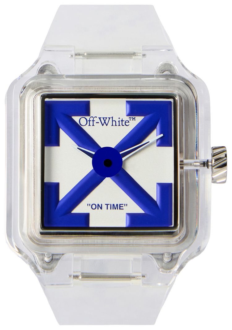 Off White Proto 01 Synthetic Watch Transparent