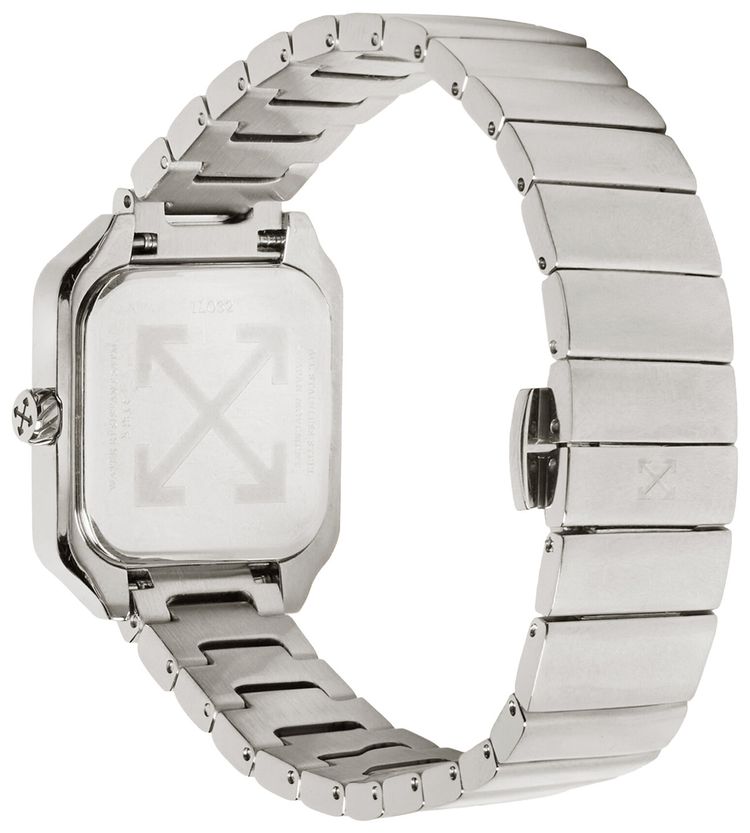 Off White After Hours Crystal Watch Stainless Steel