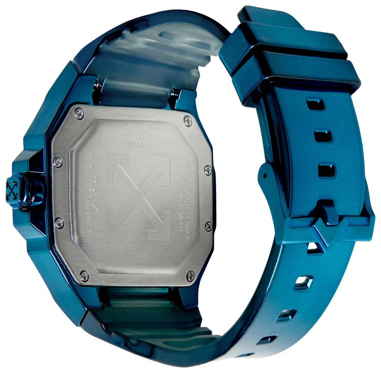 Off White Alt Synthetic Watch Blue
