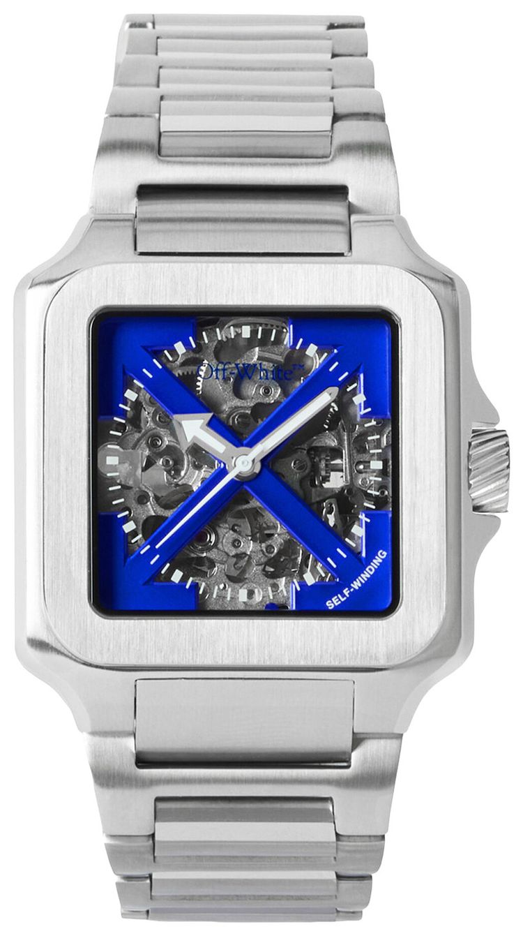 Off White Proto Auto Bracelet Watch Stainless Steel