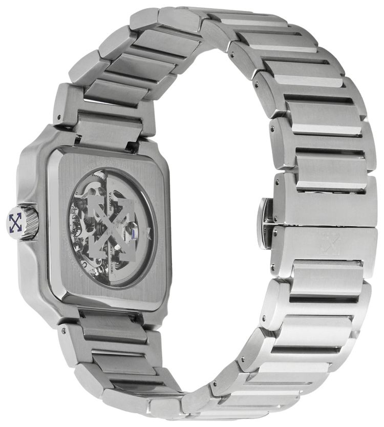 Off White Proto Auto Bracelet Watch Stainless Steel