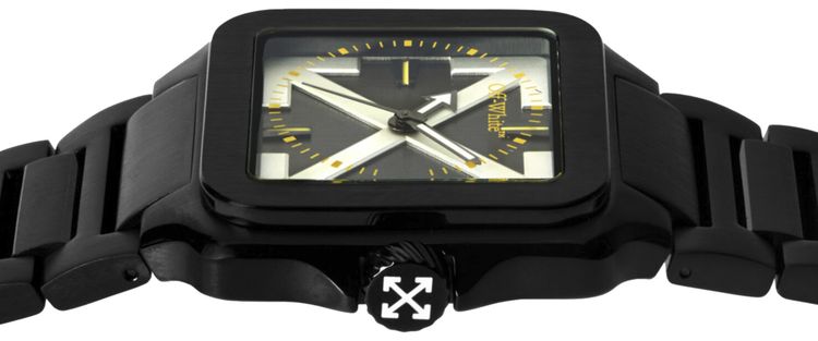 Off White Proto Layer Bracelet Watch Black