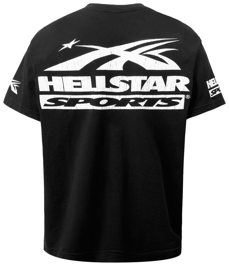 Hellstar Beat Us T Shirt Black