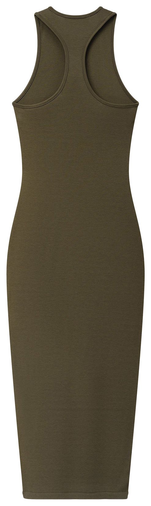 Fear of God Essentials Soft Rib Racerback Dress Moss