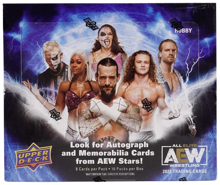 2022 Upper Deck AEW All Elite Wrestling Hobby Box