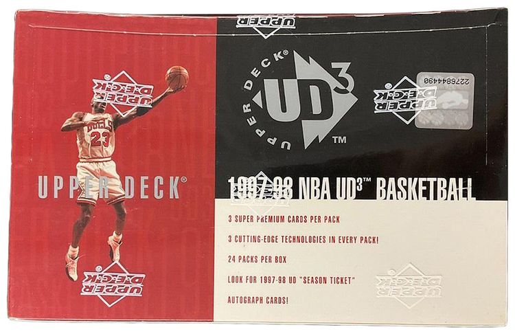 1997 98 Upper Deck UD3 Basketball Hobby Box