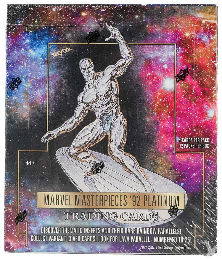 2024 Upper Deck Marvel Masterpiece 92 Platinum Hobby Box