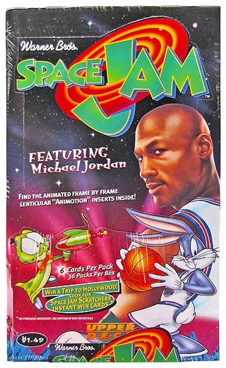 1996 97 Upper Deck Space Jam Series 1 Basketball Hobby Box