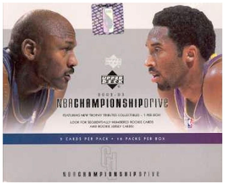 2002 2003 Upper Deck NBA Championship Drive Basketball Hobby Box